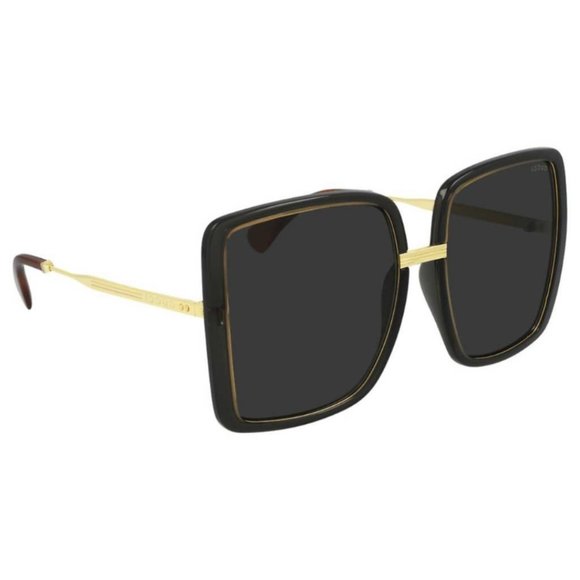 NEW GUCCI GG0903S 001 GREY GOLD GUCCI WOMEN SUNGLASSES